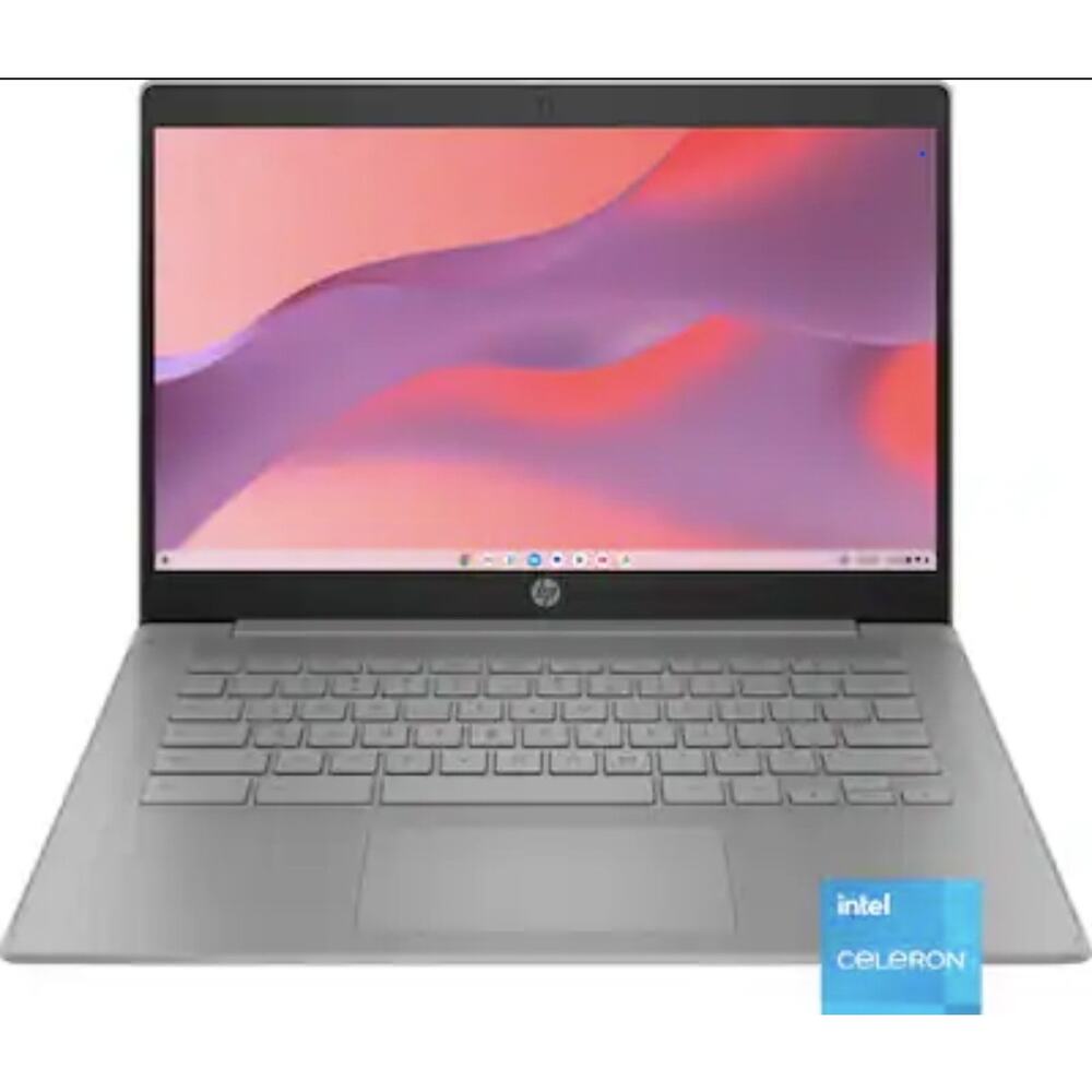 HP - 14" Chromebook - Intel Celeron N4500 2021 - 4GB Memory - 64GB eMMC - Modern
